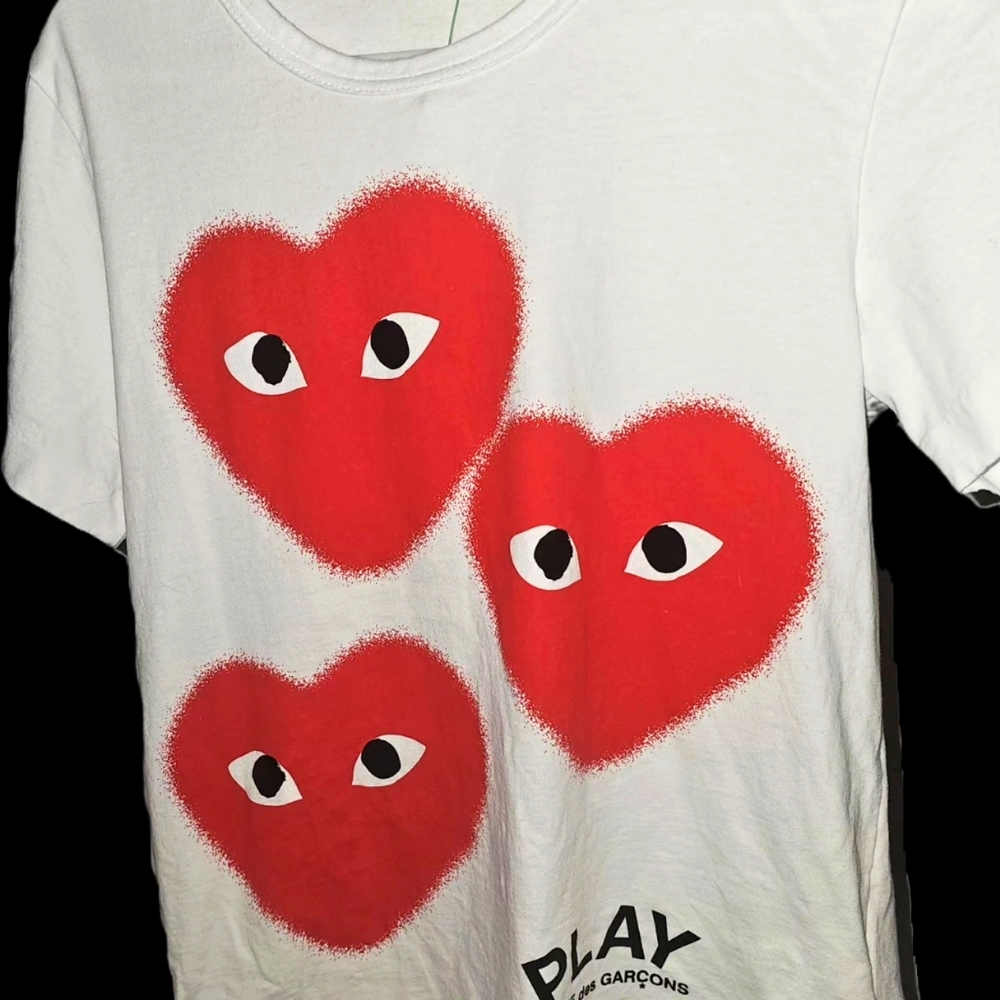 Comme des garcons shirt white